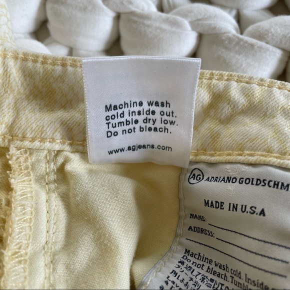 AG yellow python skinny jean - Picture 5 of 6
